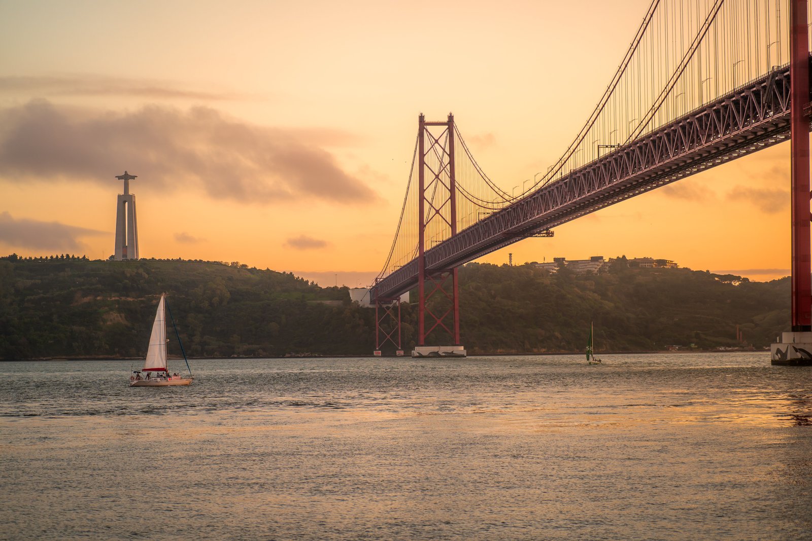 Sunset Sailing on the Tagus